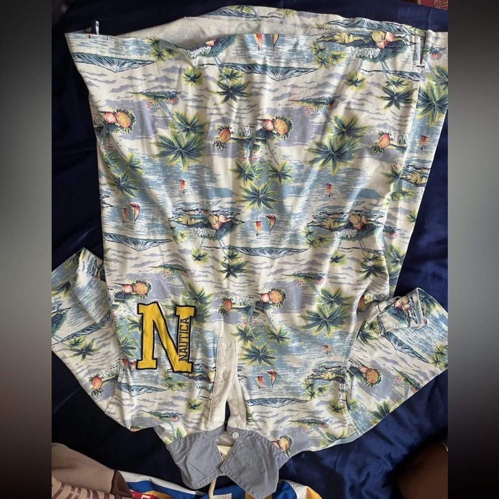 nautica collar shirt